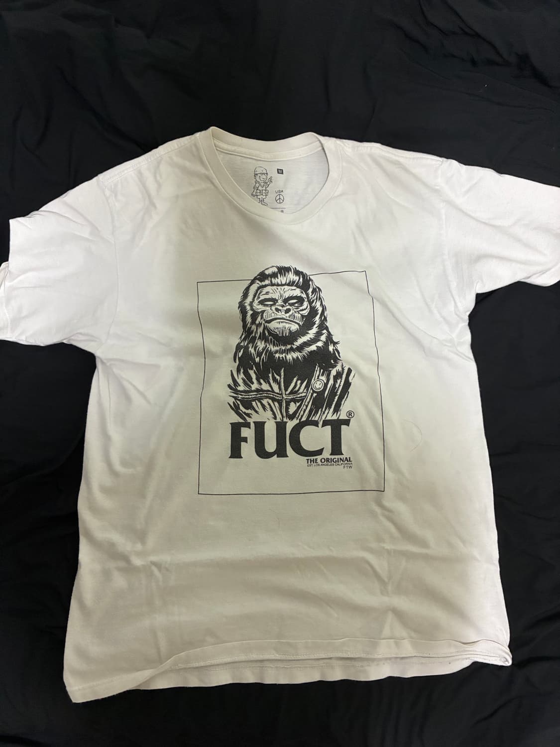 FUCT 혹성탈출 프린팅 로고 made in USA vintage 상품이미지2