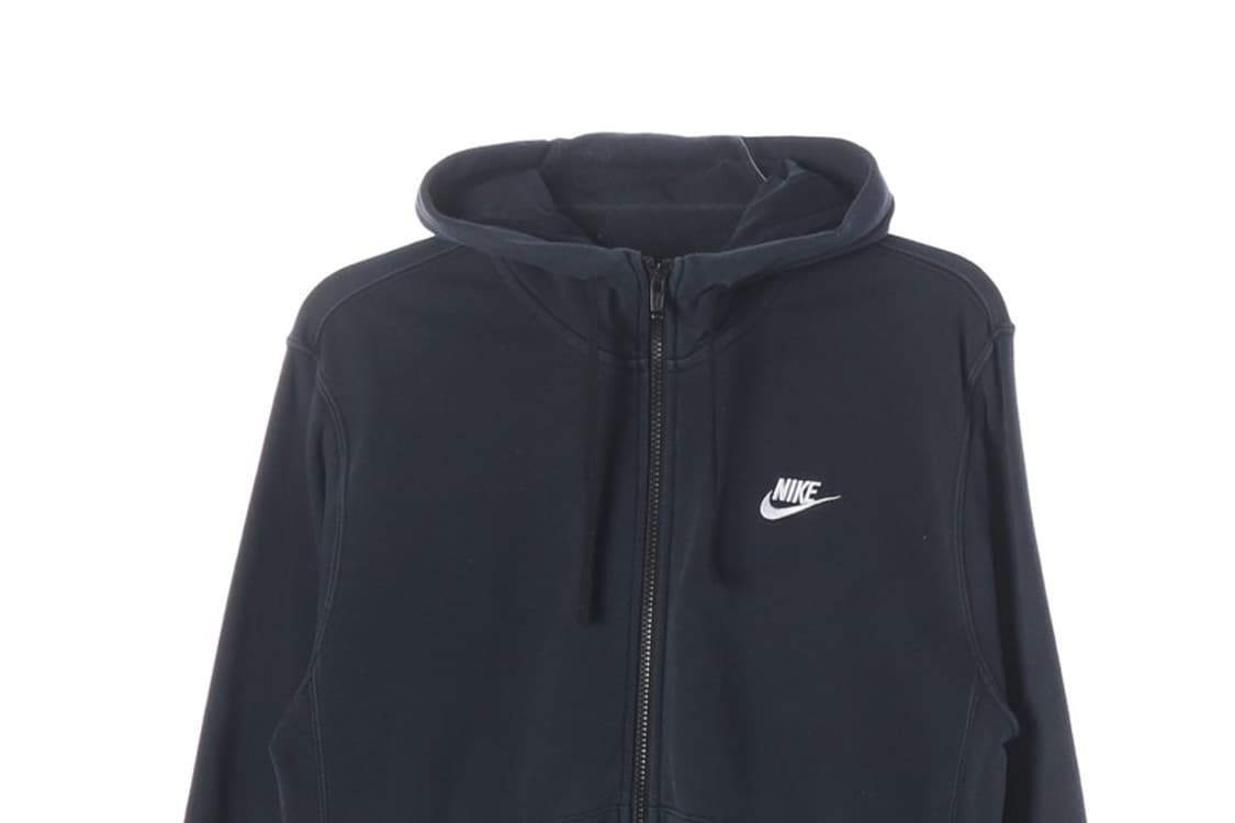 나이키 클럽 플리스 풀집 후디 블랙 M 상품이미지3