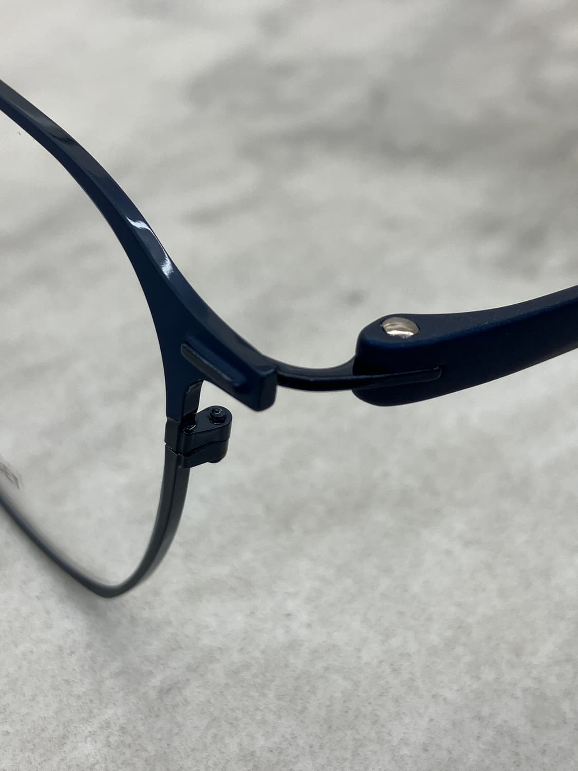 푸세 FUSSET 코발트 블루 웰링턴 메탈테 안경 상품이미지9