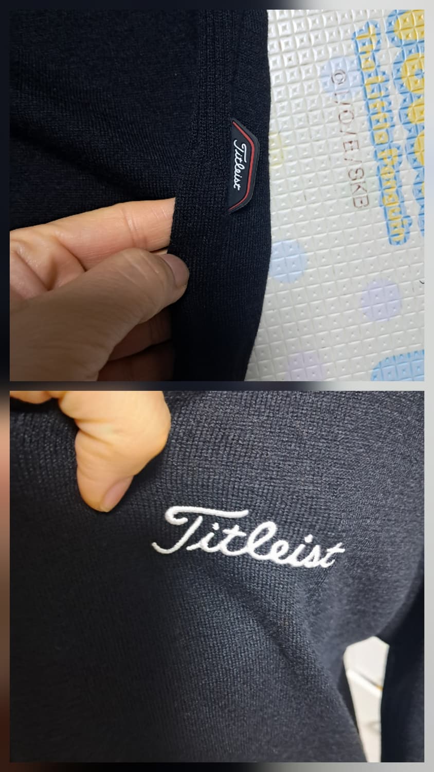 타이틀리스트 남성 골프 V넥 니트 XL(105) 상품이미지8