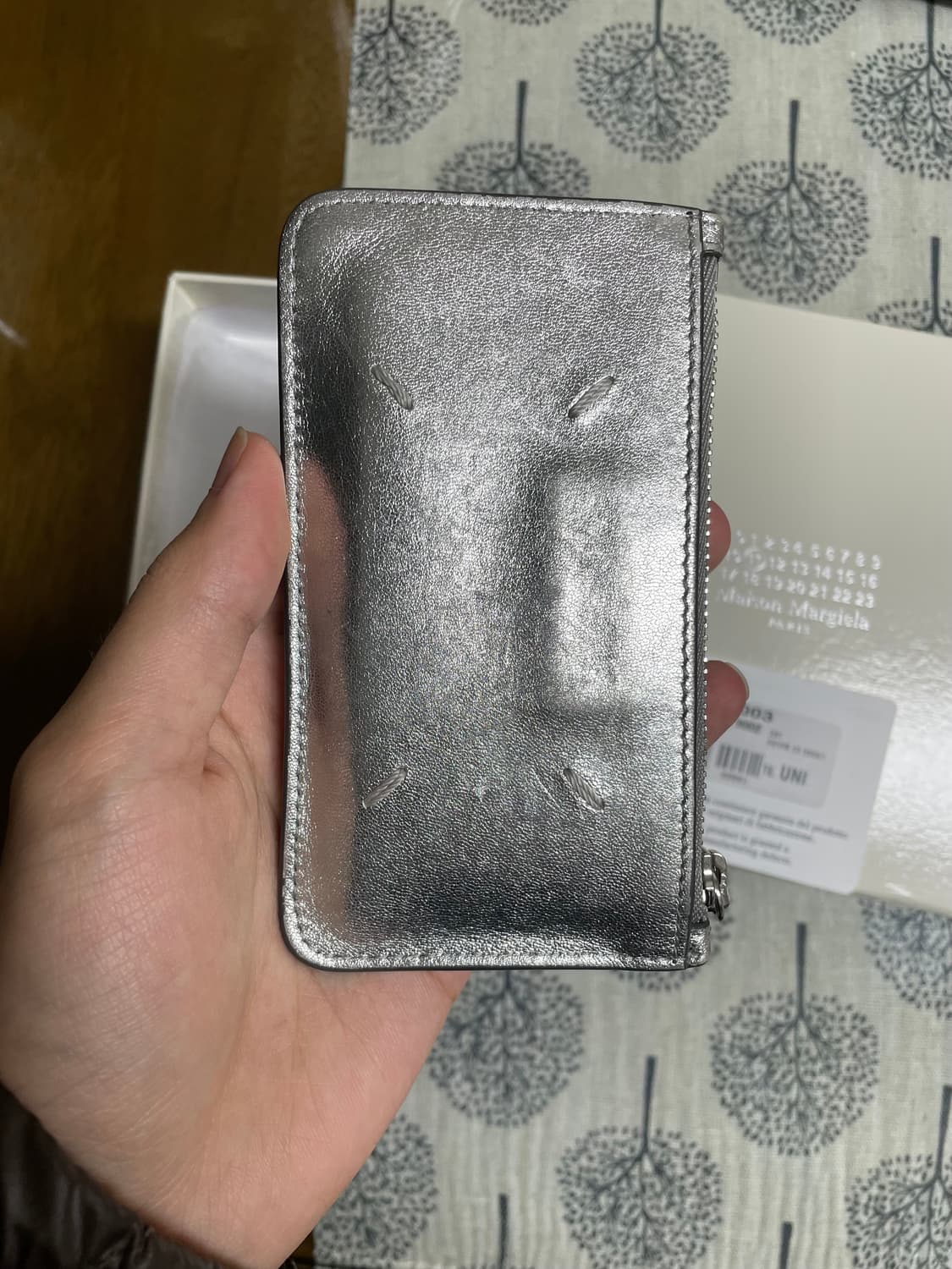 메종마르지엘라 실버 지갑 상품이미지1