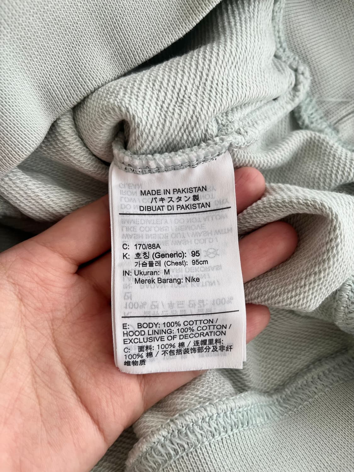 M) 나이키 빅 스우시 하프 집업 후드 상품이미지5