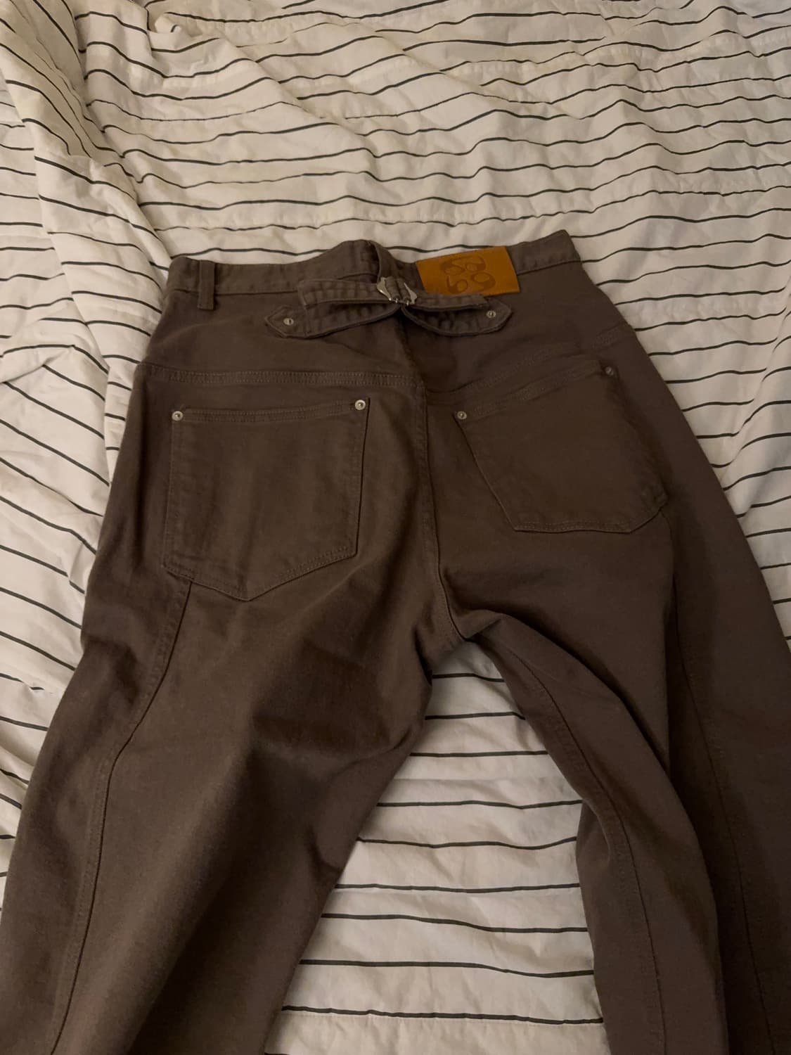 9999아카이브 커브드 팬츠  상품이미지2