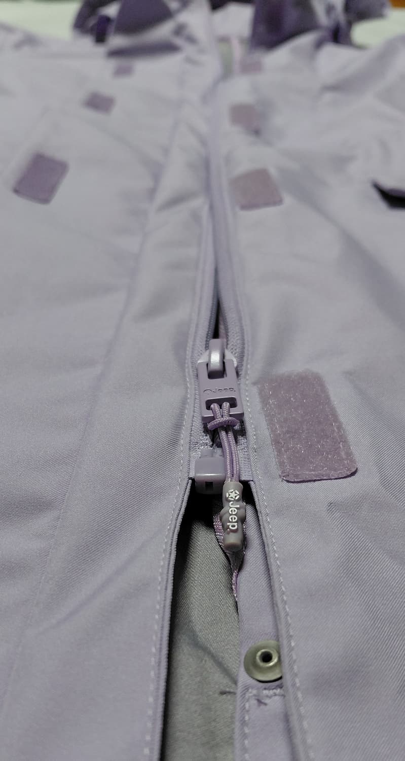 [Jeep/XL] 지프 여성 3레이어 기능성 롱 바람막이 자켓 (퍼플) 상품이미지5