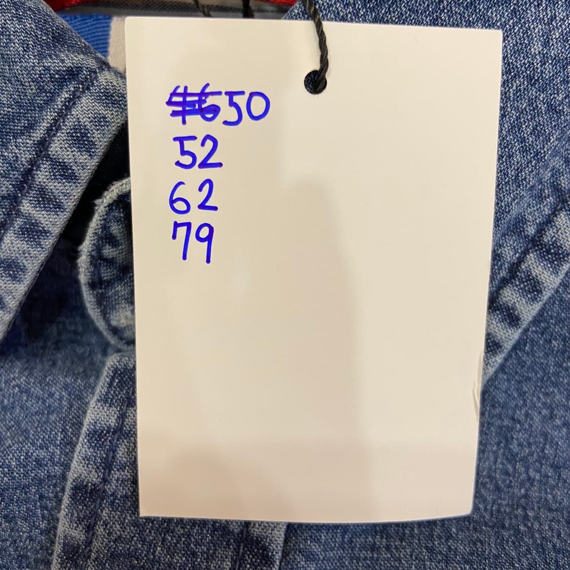 Wrangler 랭글러 데님 셔츠  상품이미지10