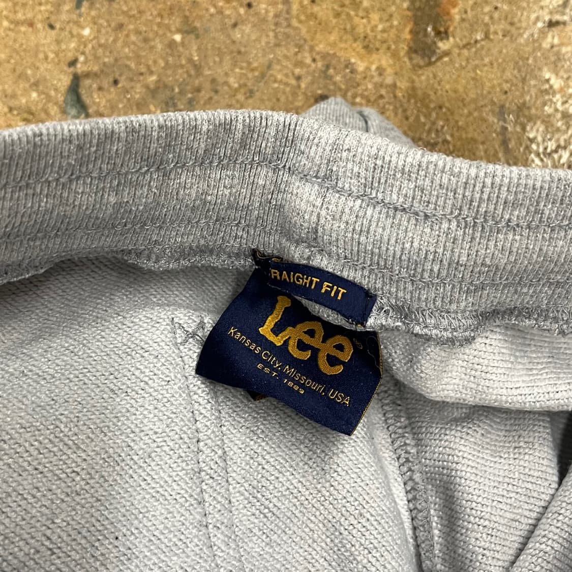 [정품] Lee 리 그레이 트레이닝 바지 b18 상품이미지4