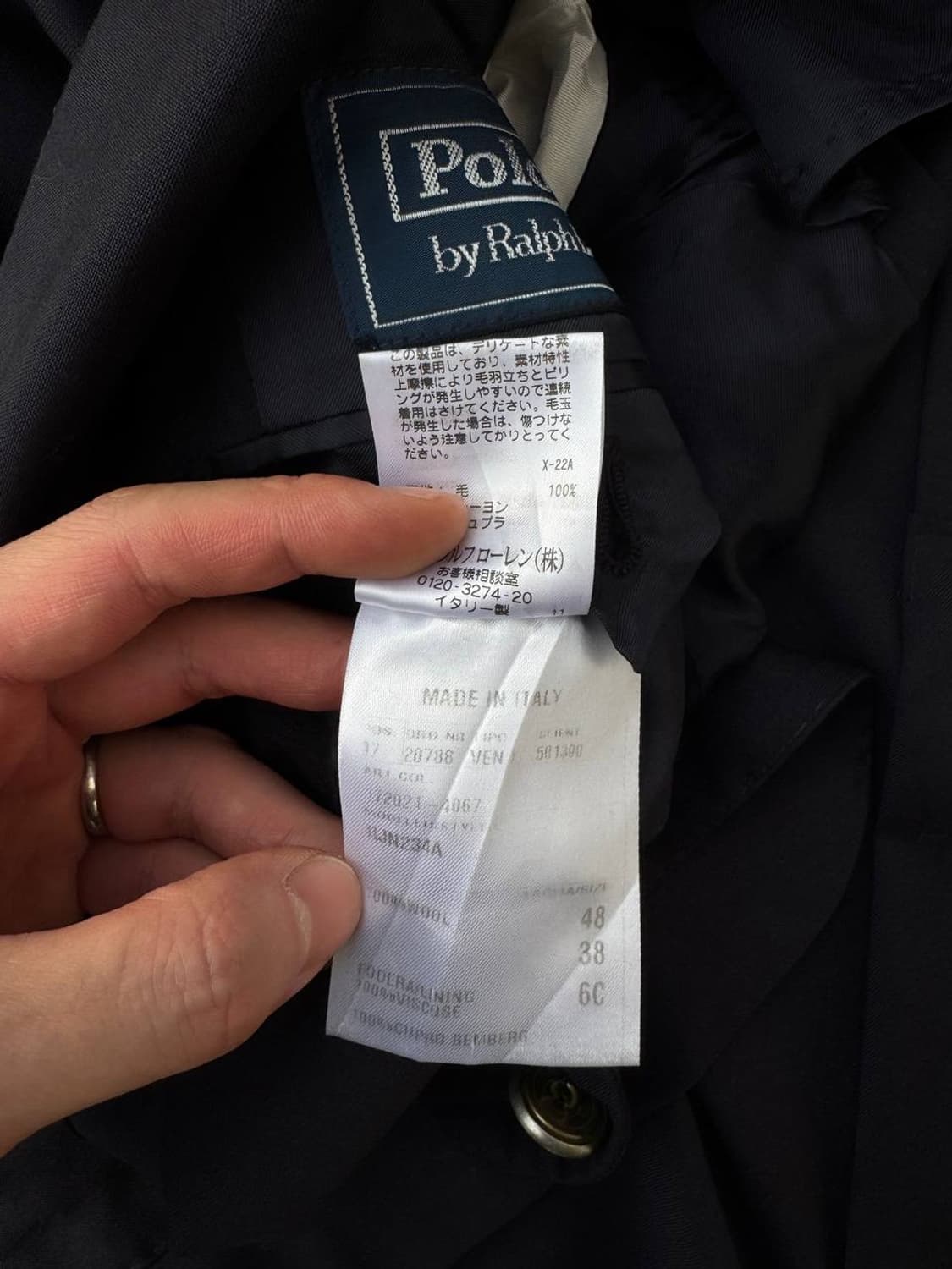 PRL 3 roll 2 wool blazer 상품이미지4