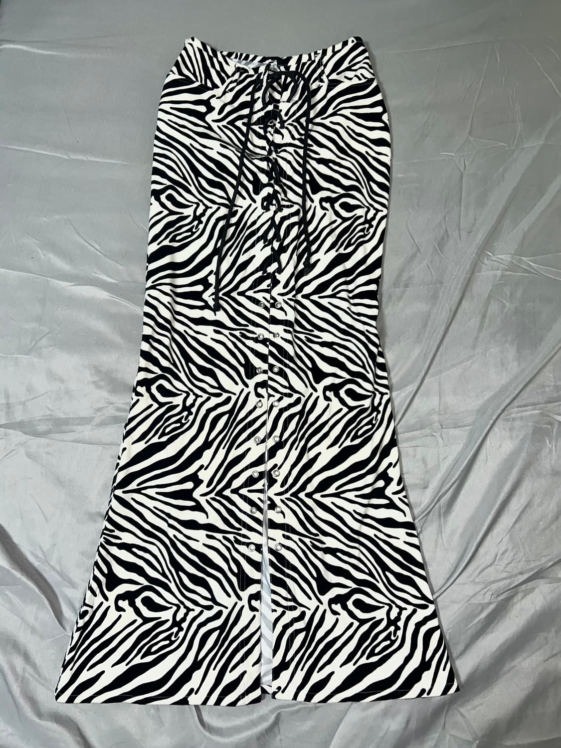 ✨vintage zibra long skirt 아일렛 머메이드 스커트✨ 상품이미지2
