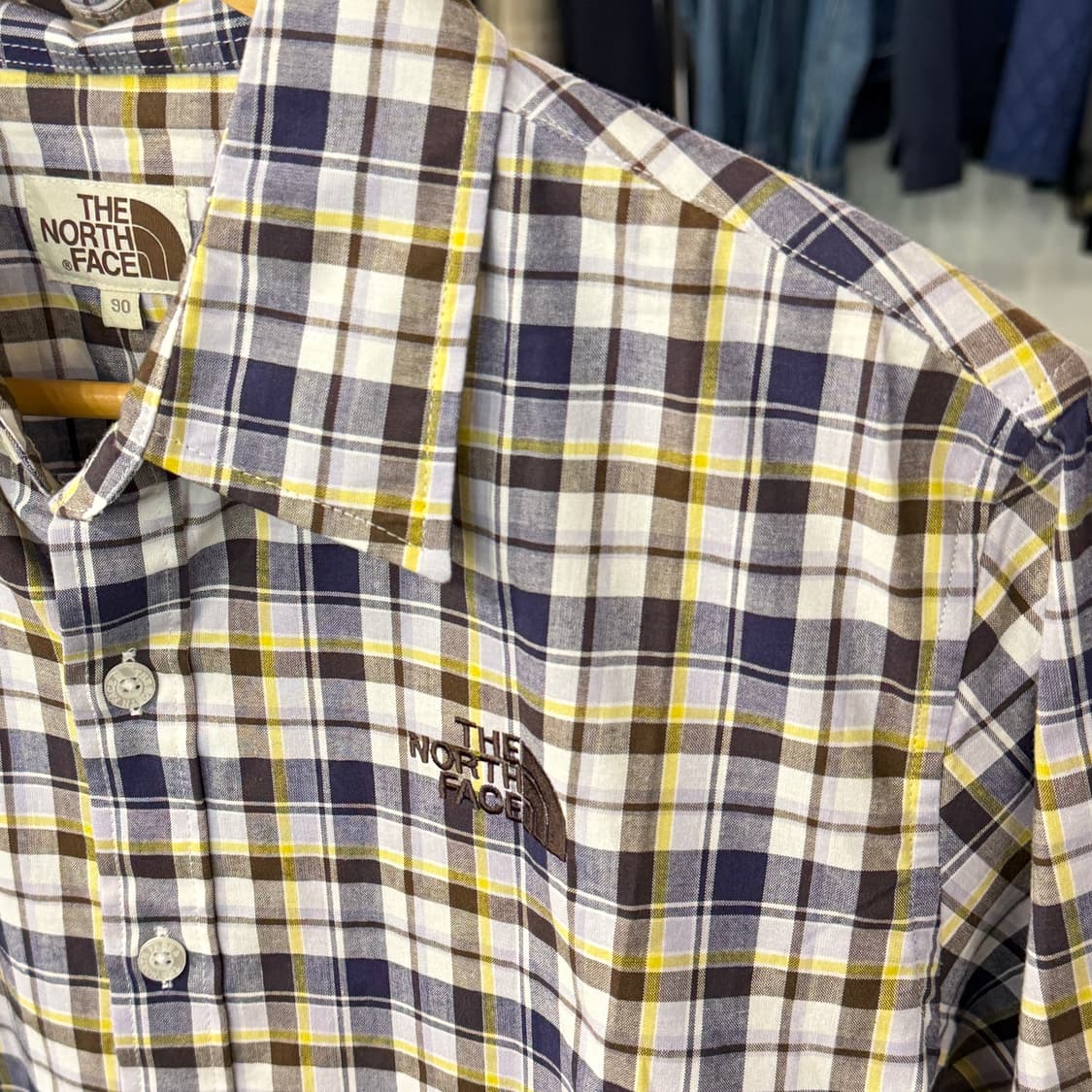 [90] 노스페이스 체크셔츠 상품이미지3