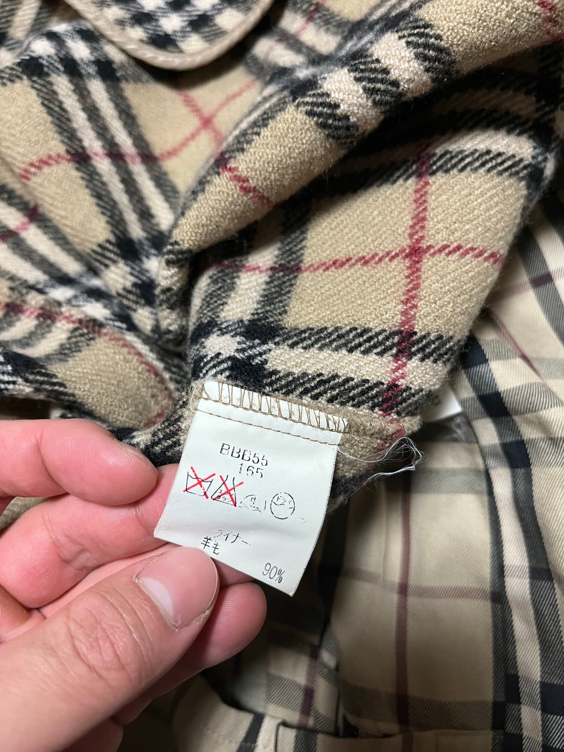 일본판 버버리 코트 상품이미지7