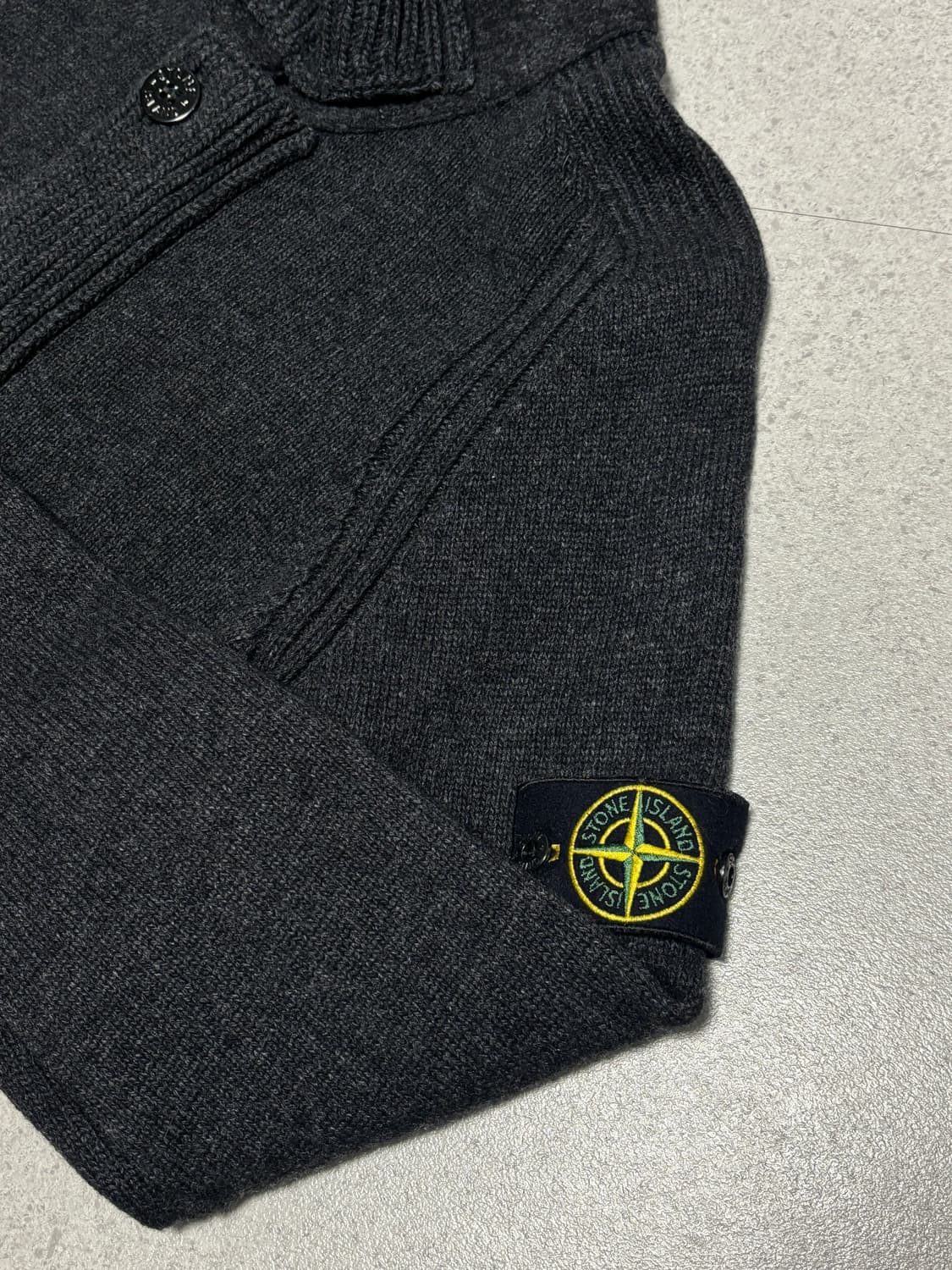 스톤아일랜드 하이넥 가디건 M  상품이미지2