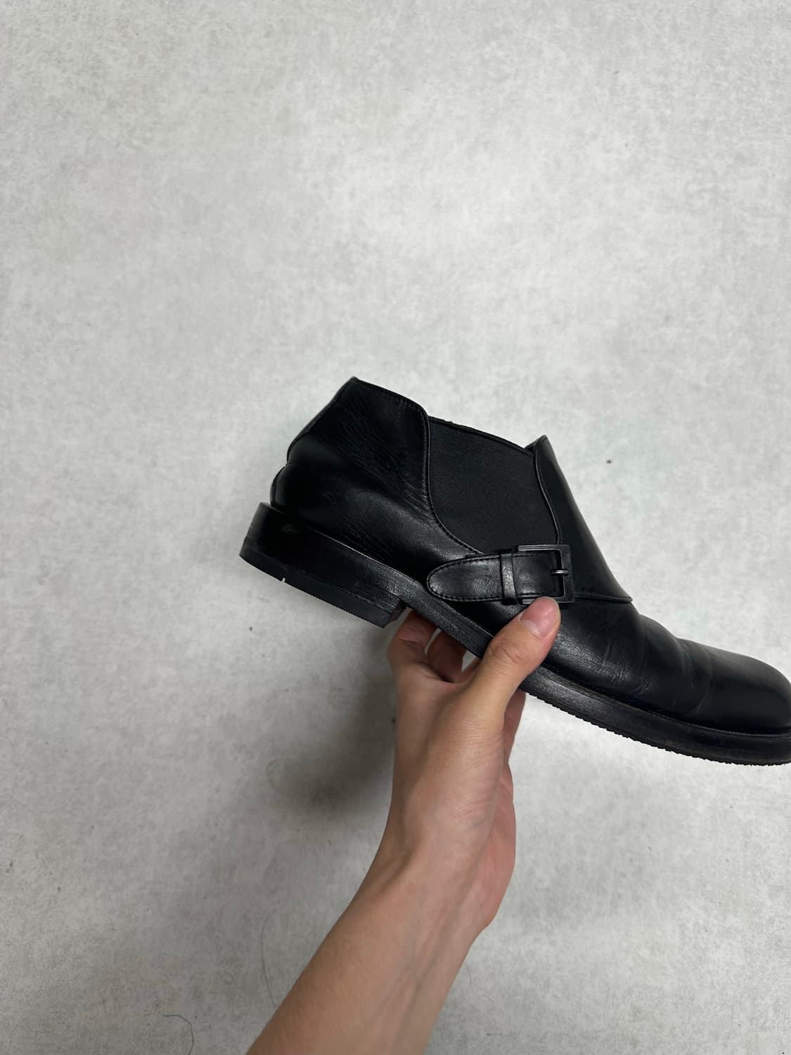 조르지오 알마니 버클 앵클 부츠 상품이미지9