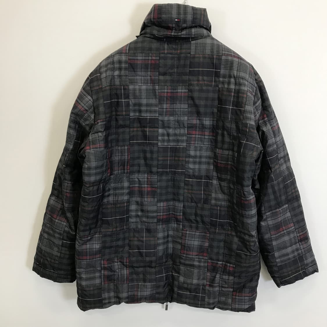 타미힐피거 패치워크 타탄체크 덕다운패딩 [L] 상품이미지3