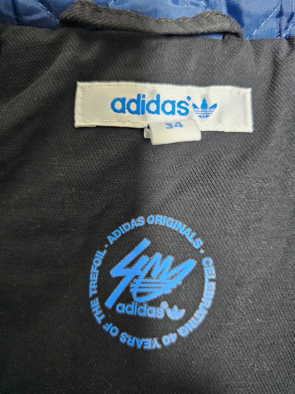 아디다스 여성 봄버 누빔자켓 34 S 상품이미지3