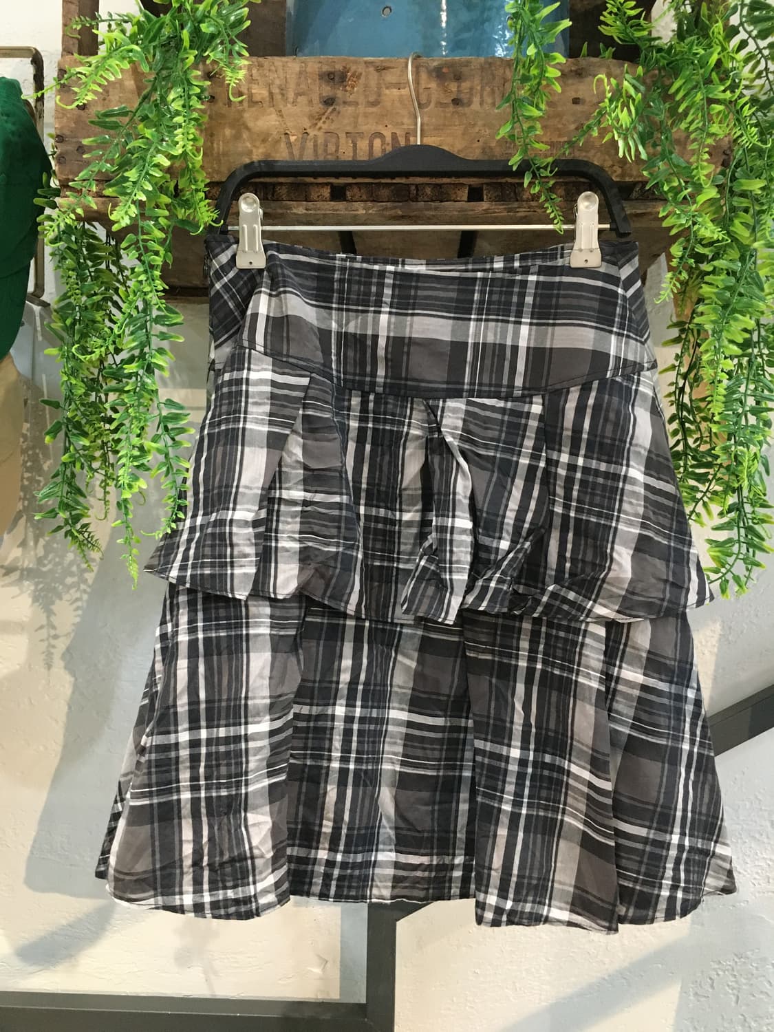 빈티지 그레이 체크 너드 코디세트  상품이미지6