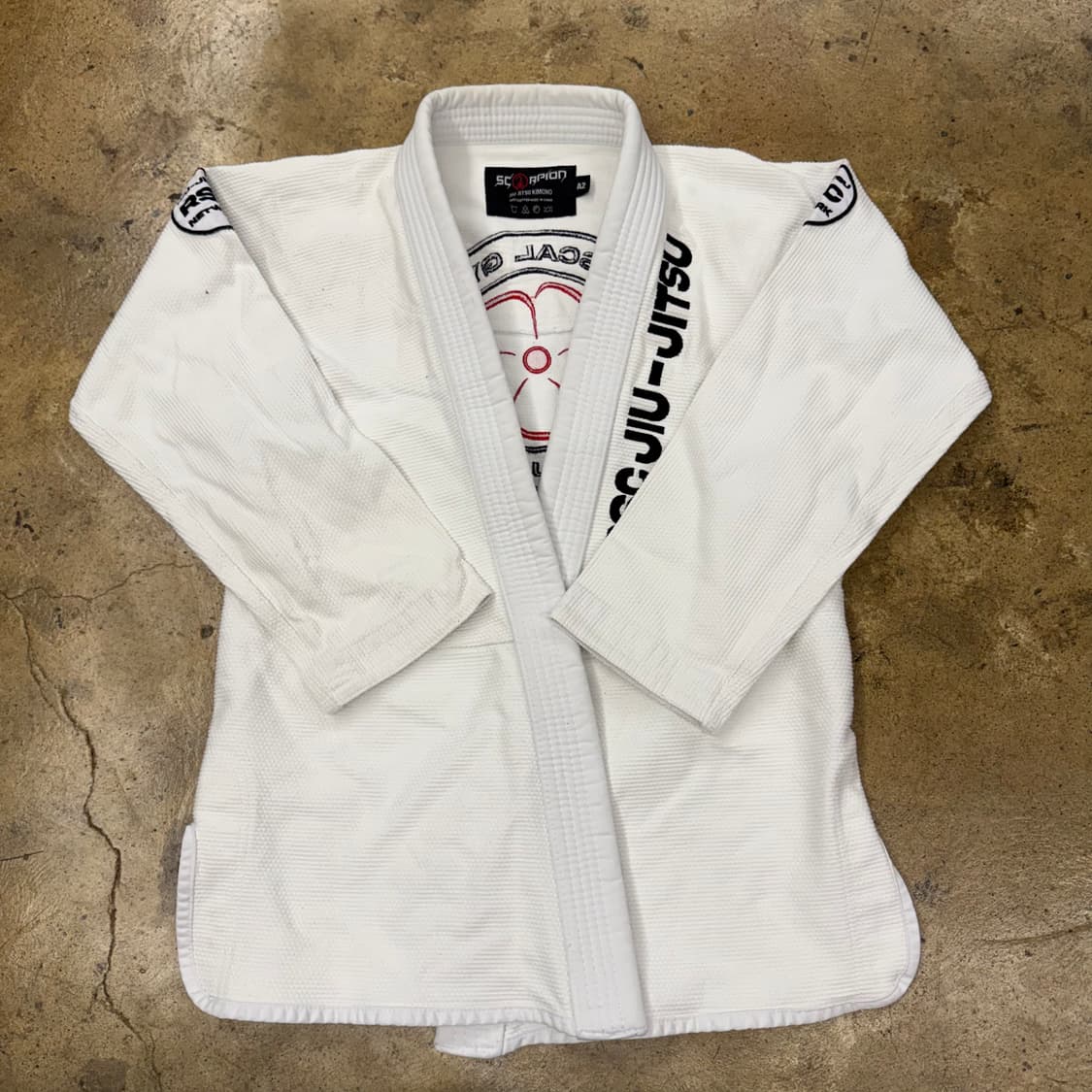 [정품] 스콜피온 주짓수 도복 화이트 A2 b10 상품이미지2