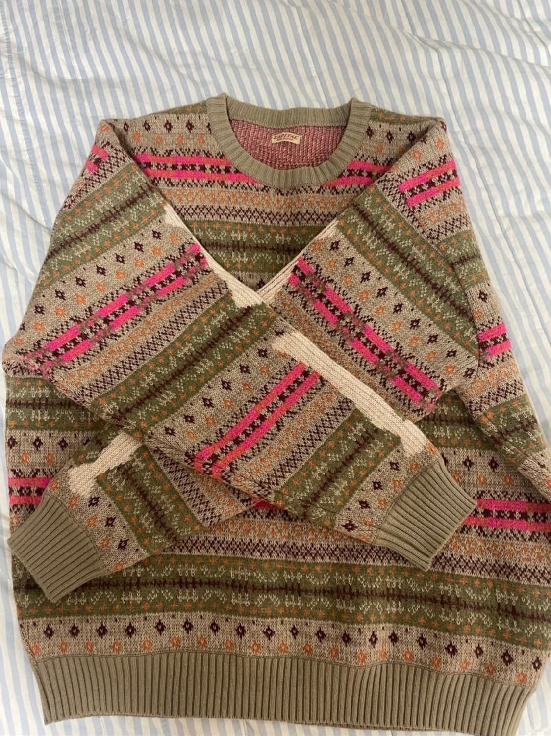 캐피탈 페어아일 니트 상품이미지1