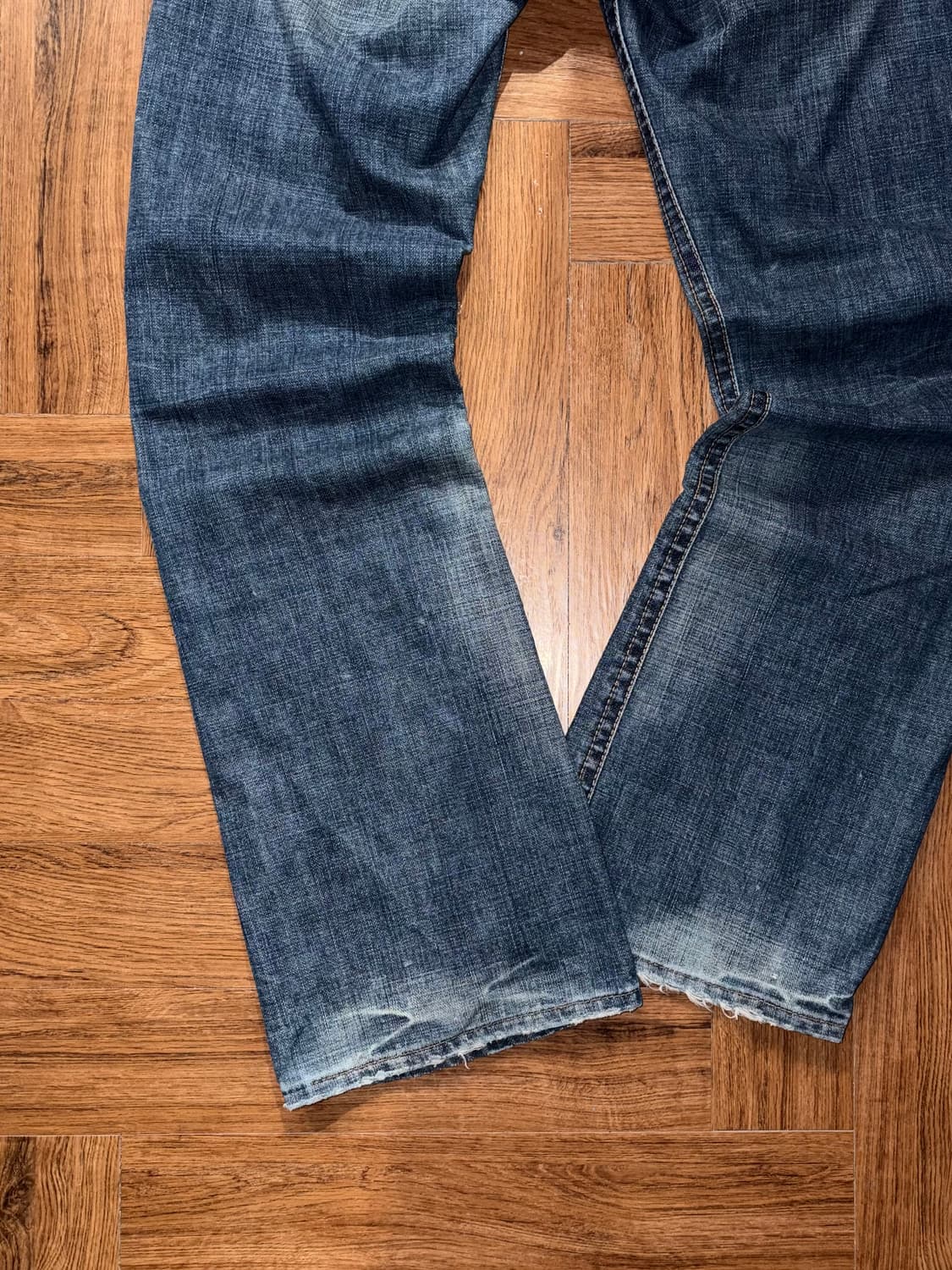 빈티지 포켓 디테일 데님팬츠 상품이미지7