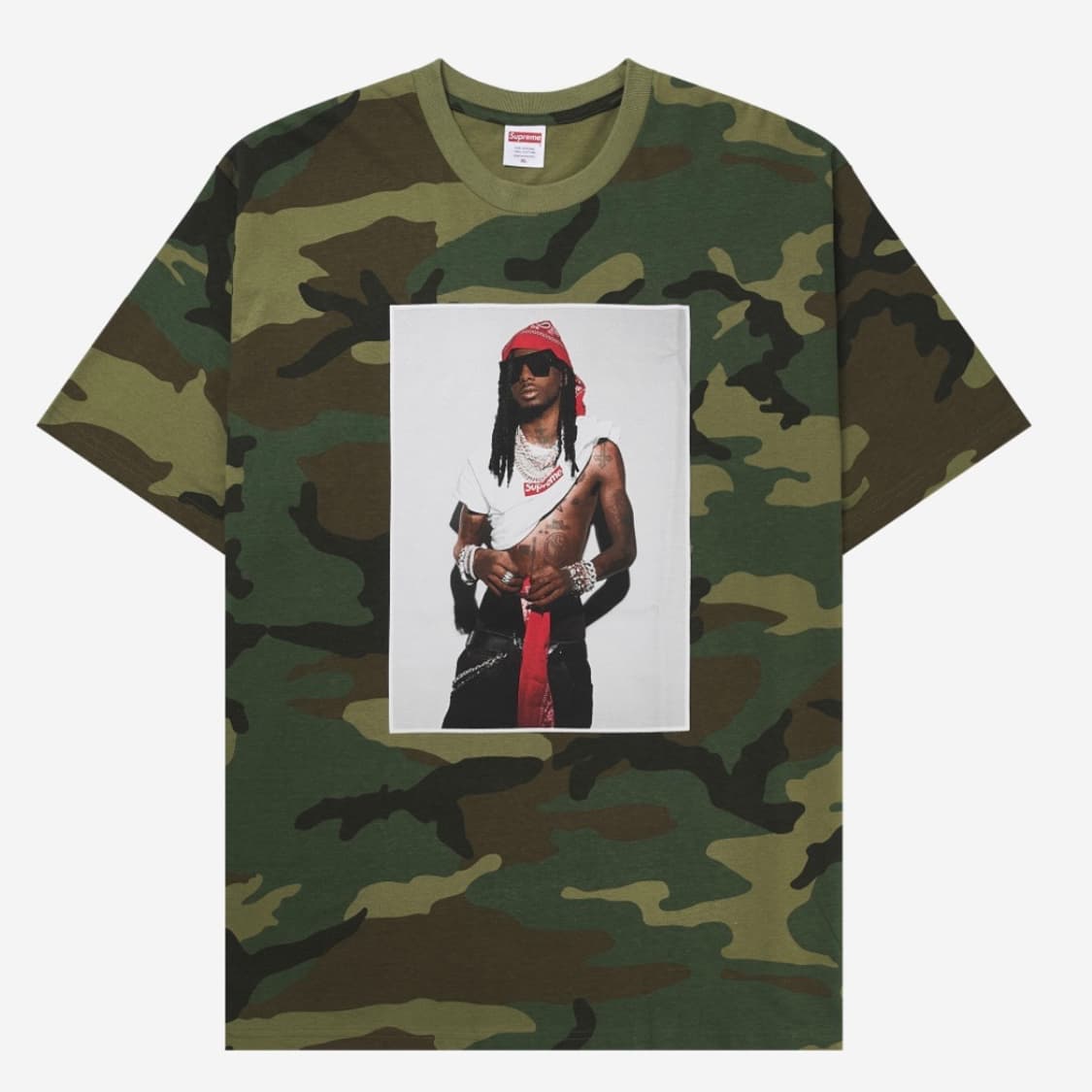 Supreme playboy carti camo tee 상품이미지1