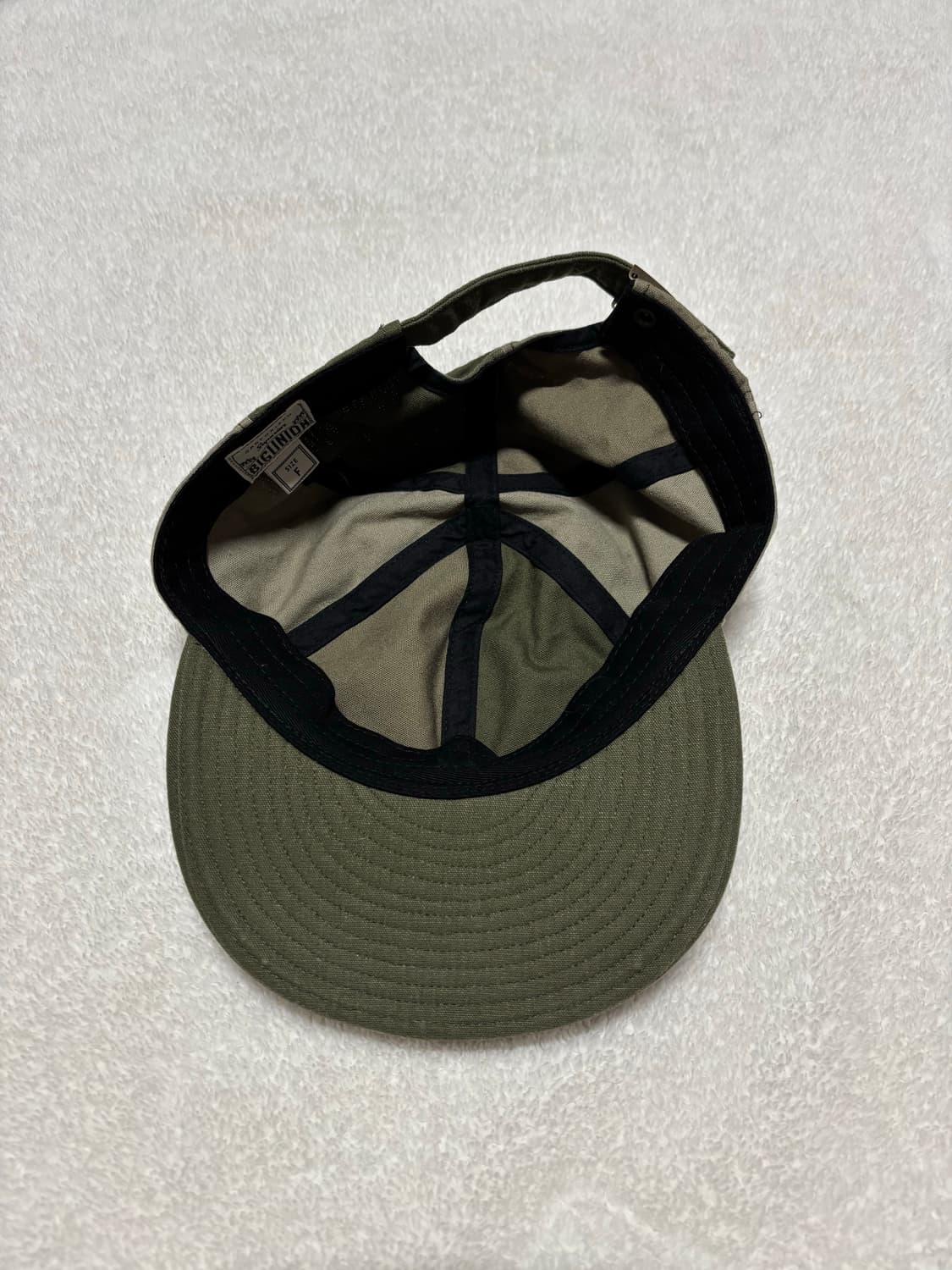 BIG UNION WING CAP - OLIVE 상품이미지3