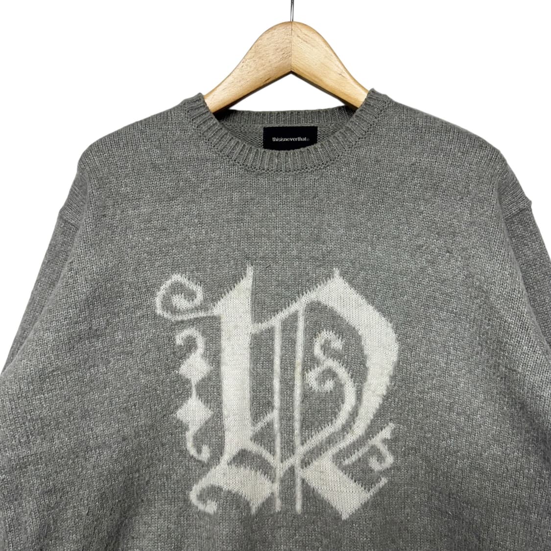 디스이즈네버댓 모헤어 울 니트 상품이미지2