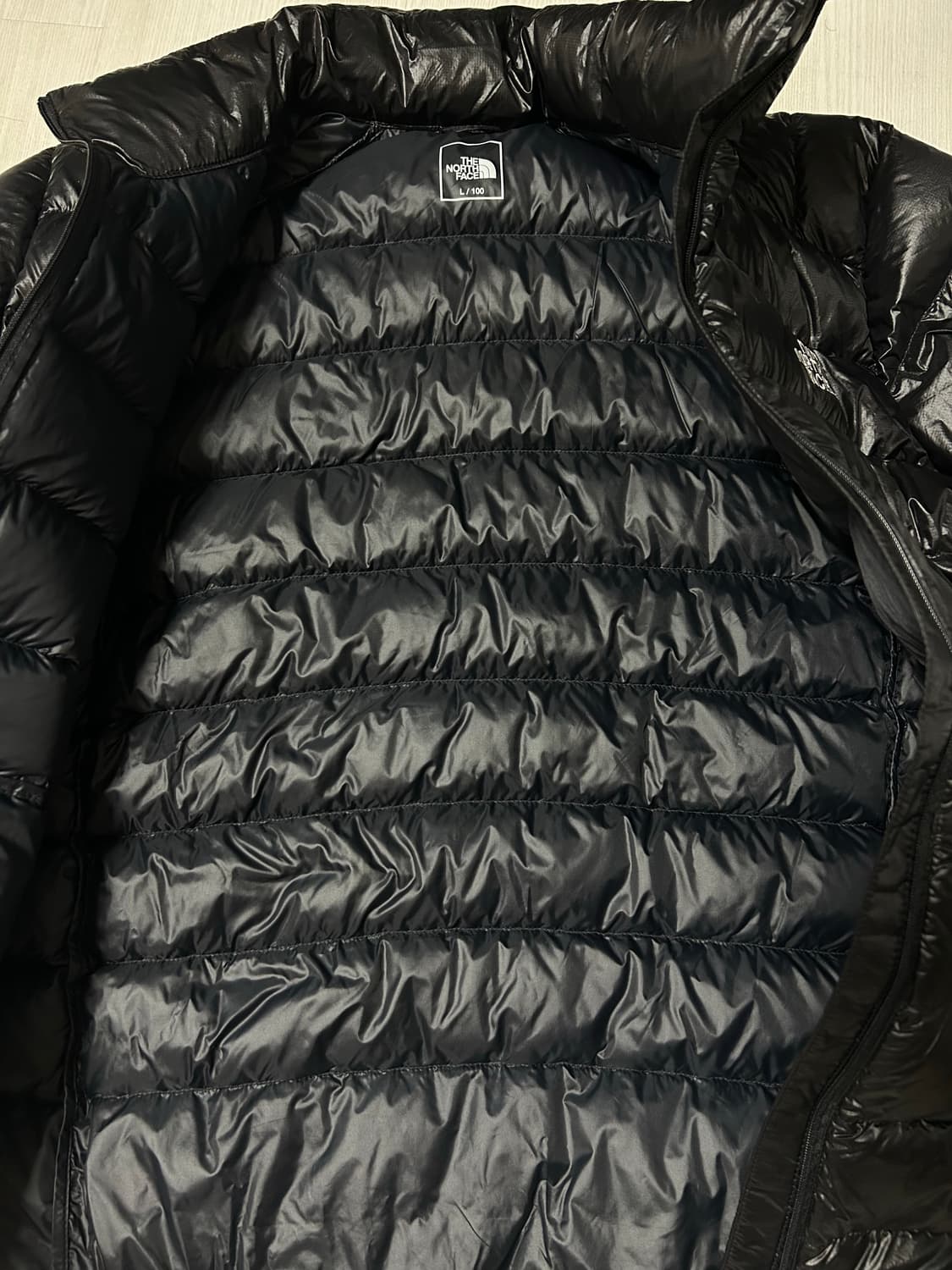 노스페이스 마티에 경량패딩 블랙 L 상품이미지5