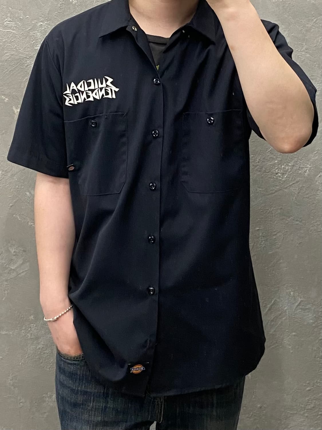 [M] Dickies x Suicidal Tendencies 워크셔츠 상품이미지8