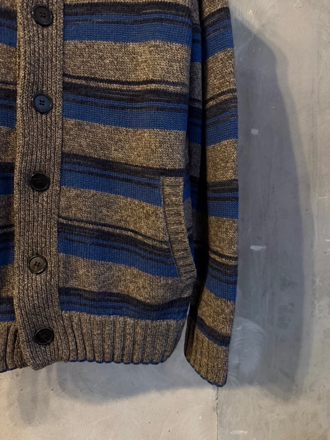 미쏘니 후드 니트 남성105 상품이미지5