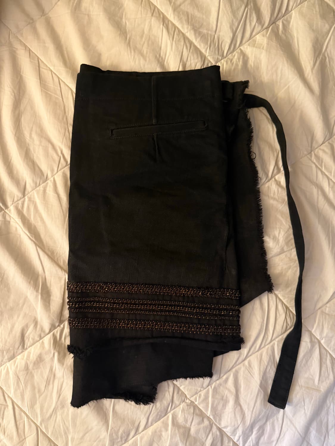 어태치먼트 아카이브 체인 랩 스커트 (os) 상품이미지2