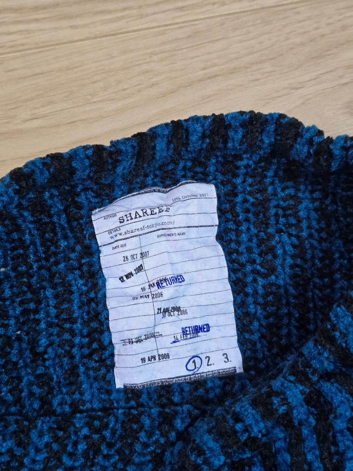 Shareef 샤리프 스트라이프 울 니트 상품이미지7