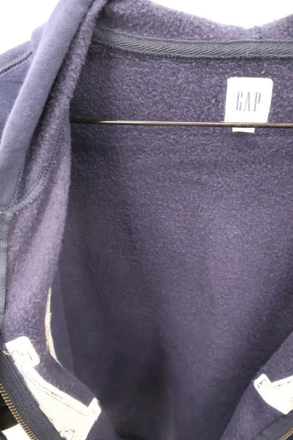 GAP Logo Zip Hoodie Navy 상품이미지5