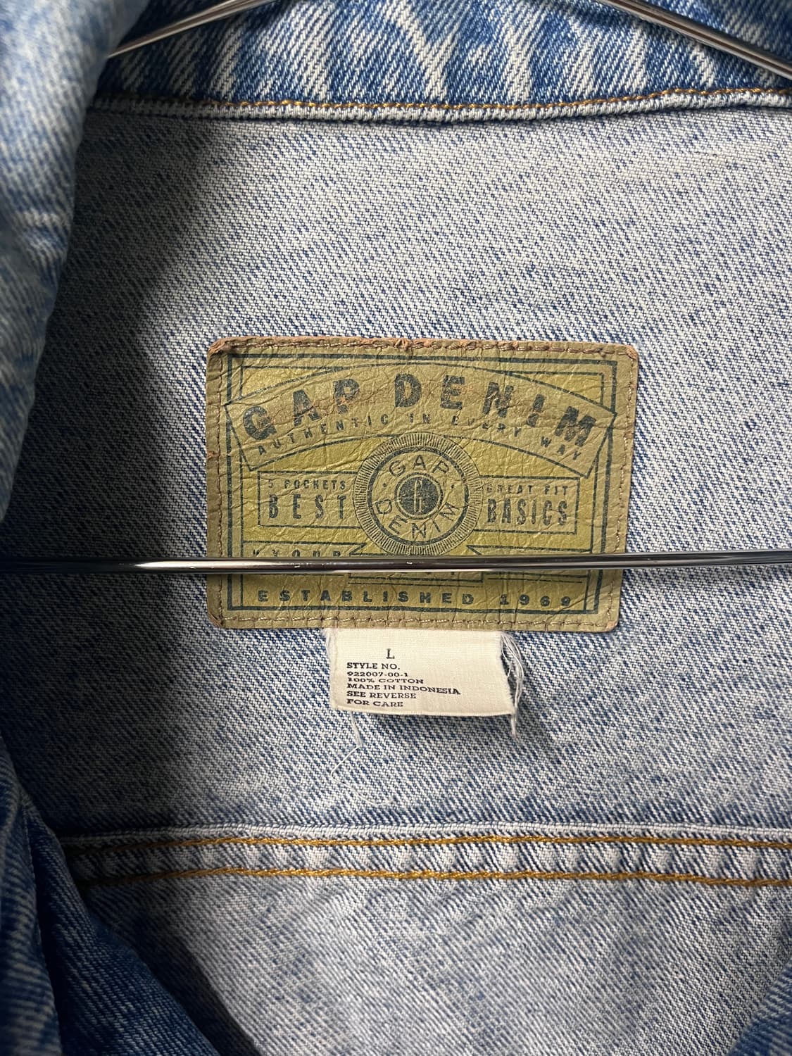 GAP Denim Jacket (90’s) 상품이미지6