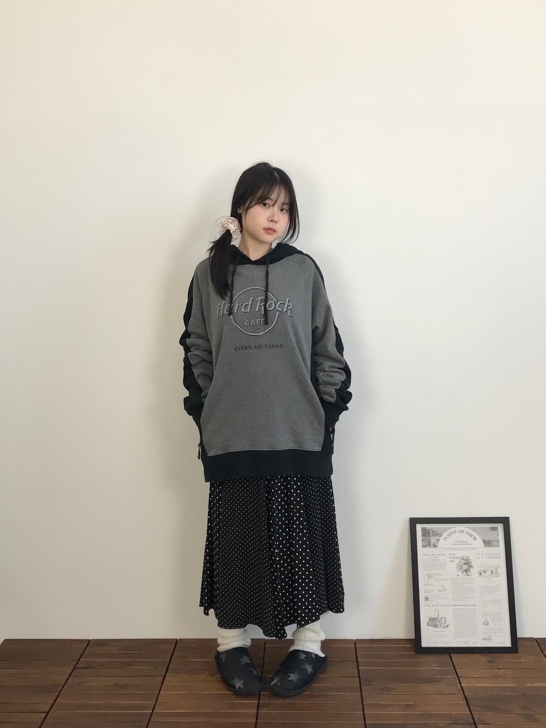 Hard Rock Tokyo Raglan Hoodie 상품이미지1
