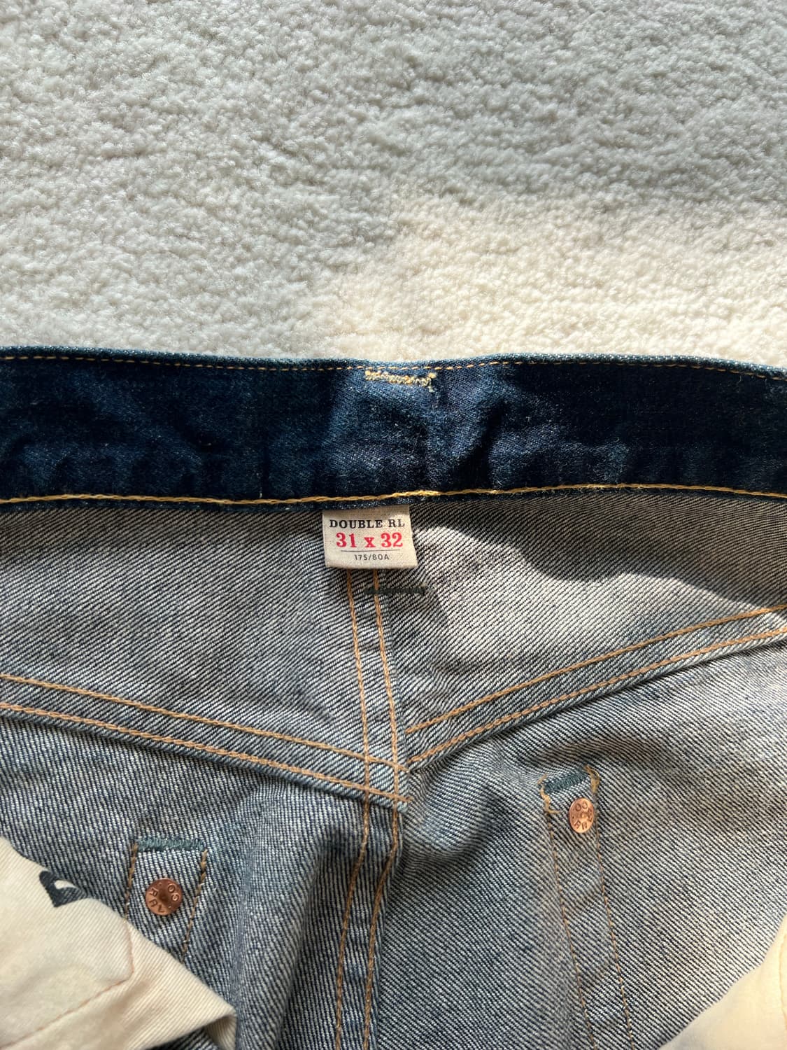 더블알엘 스트레이트핏 데님 상품이미지8