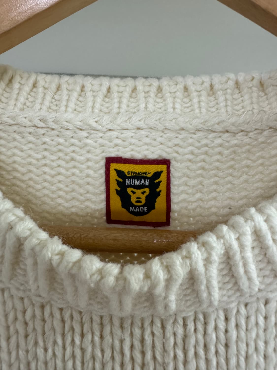휴먼 메이드 닥스 니트 스웨터 L사이즈 상품이미지3