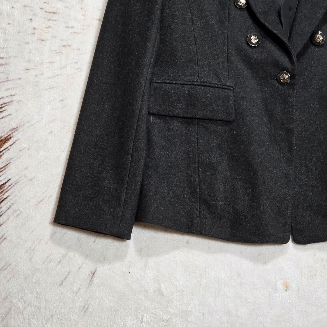 올리비아 로렌 차콜 블레이져 자켓 상품이미지3