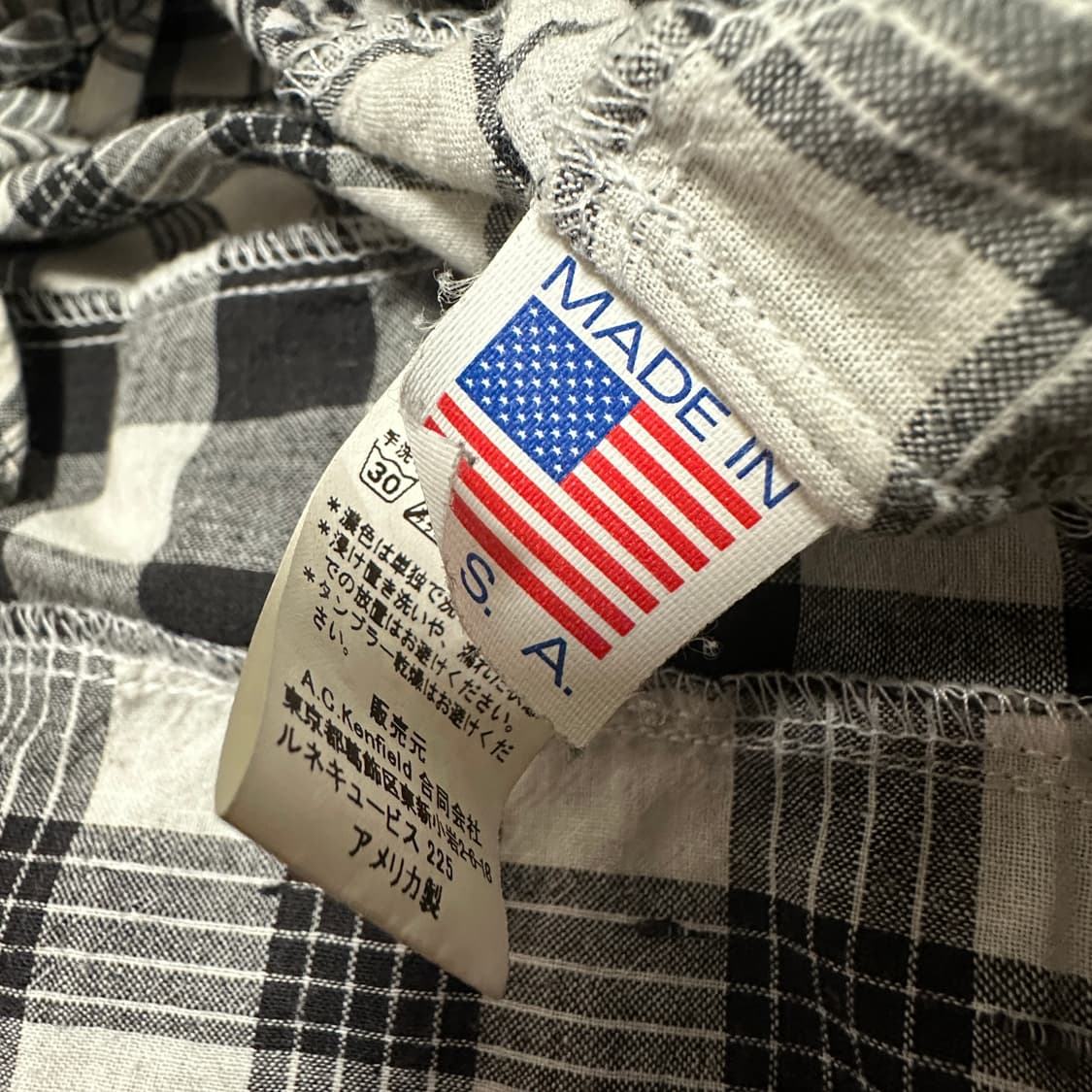 KENNETH FIELD usa made patchwork shirt 상품이미지4