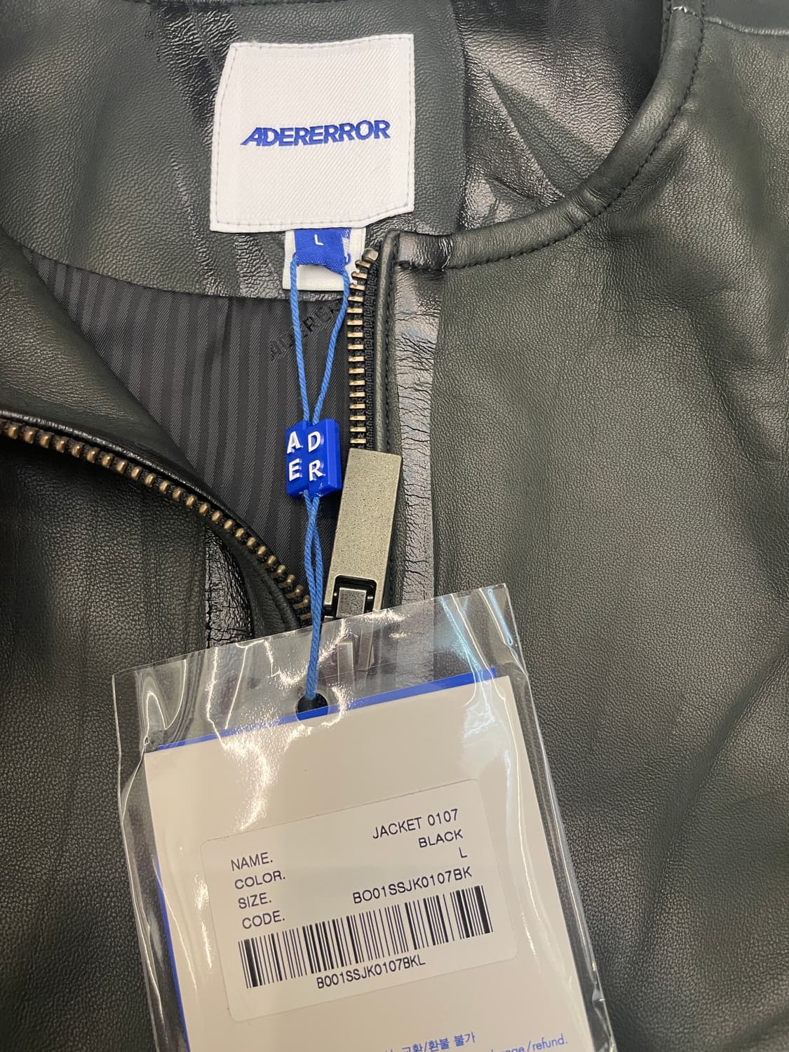 아더에러 25SS 가죽 자켓 프로덕트 14 블랙 상품이미지8