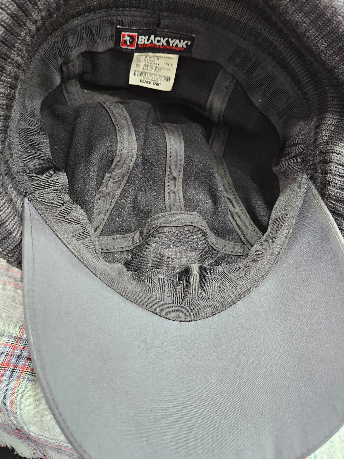 블랙야크 방한용 귀달이 캡 모자, 블랙 상품이미지9