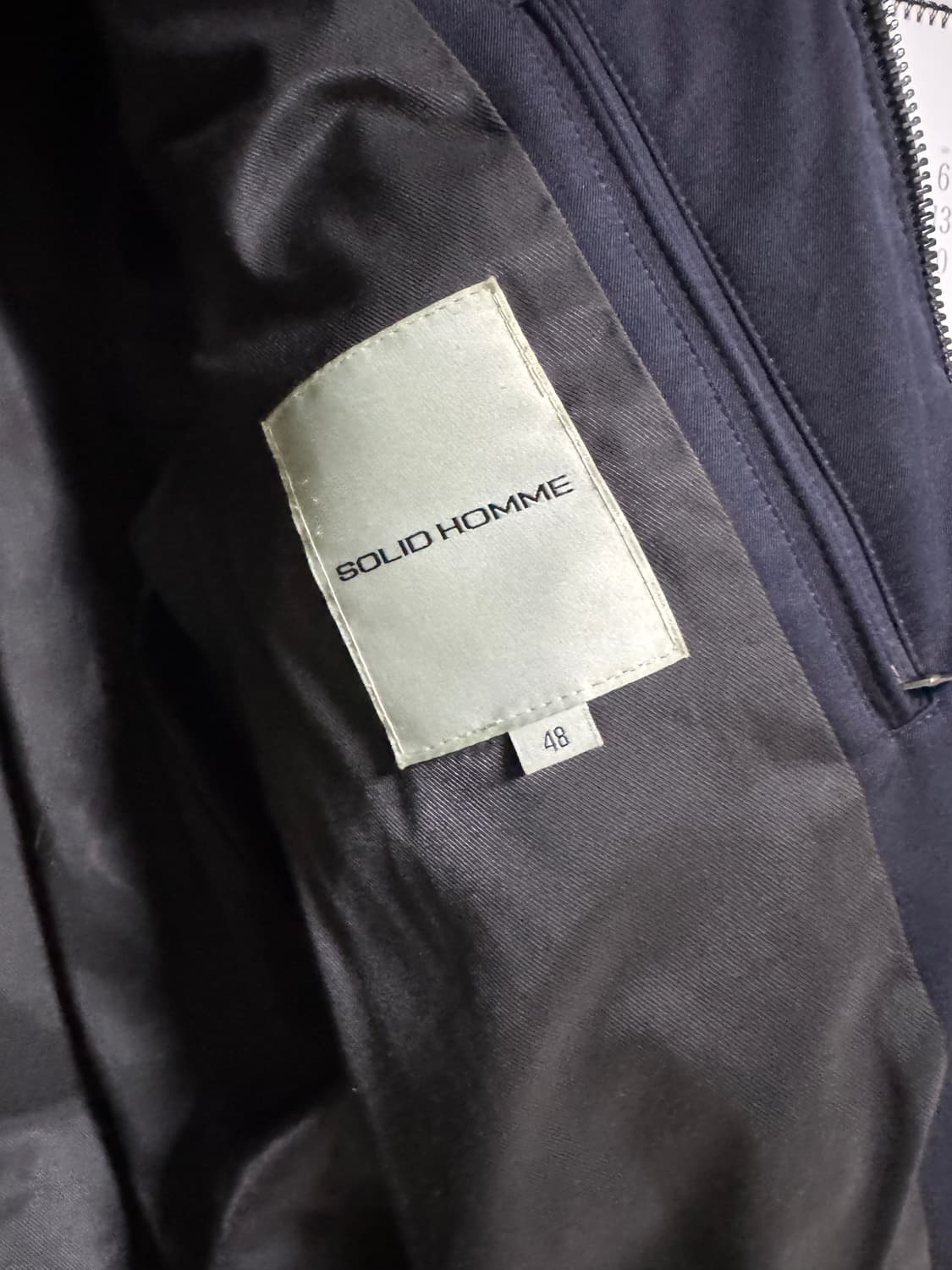 솔리드옴므 네이비 후드 패딩 48 상품이미지5