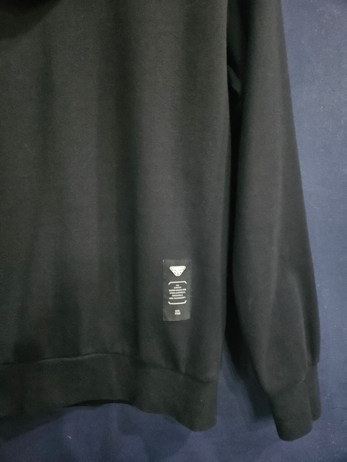 다이나핏 프린팅 블랙 남성 세미오버핏 95 포켓 후드티  상품이미지8