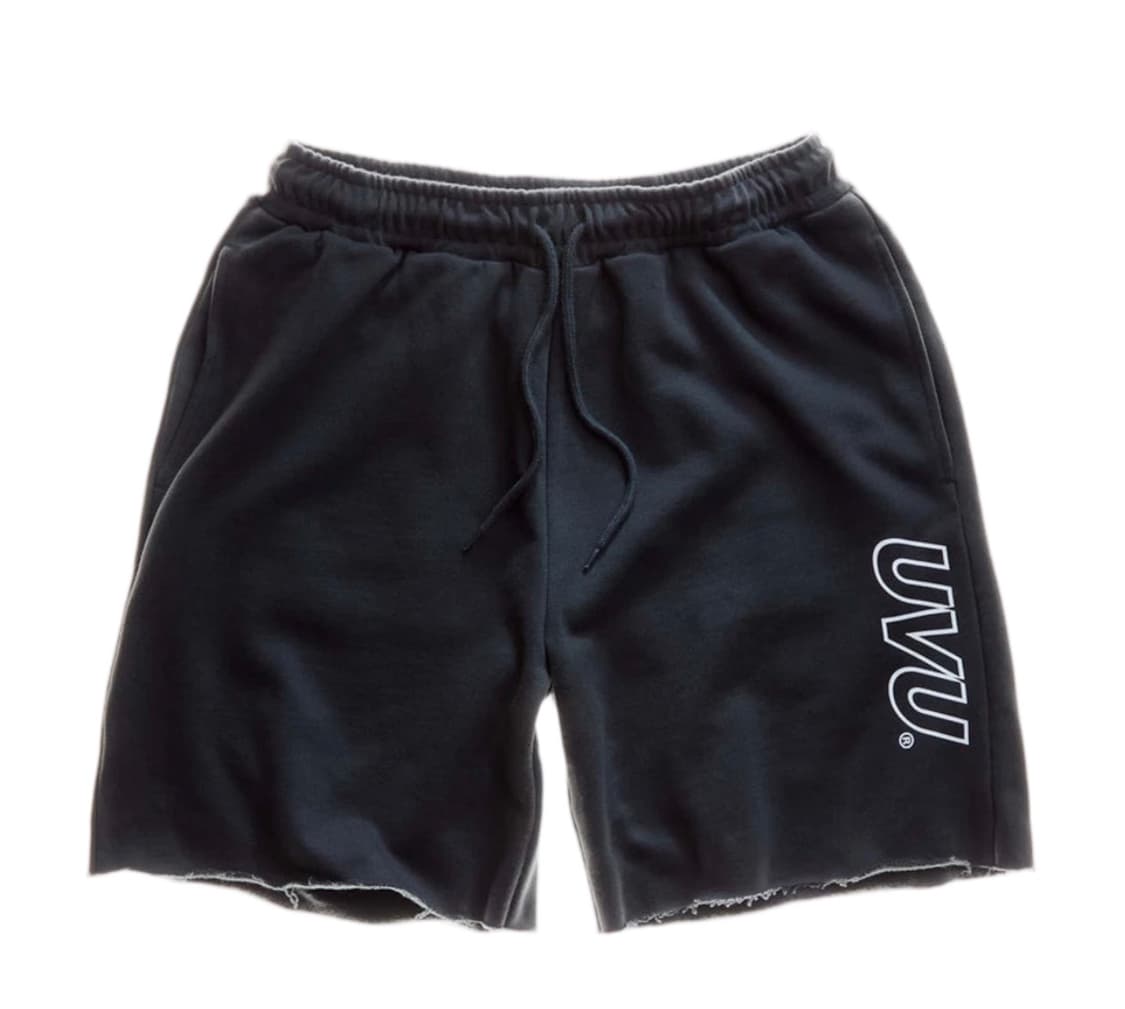 uvu 글리슨 짐 컷오프 조거 블랙 상품이미지1