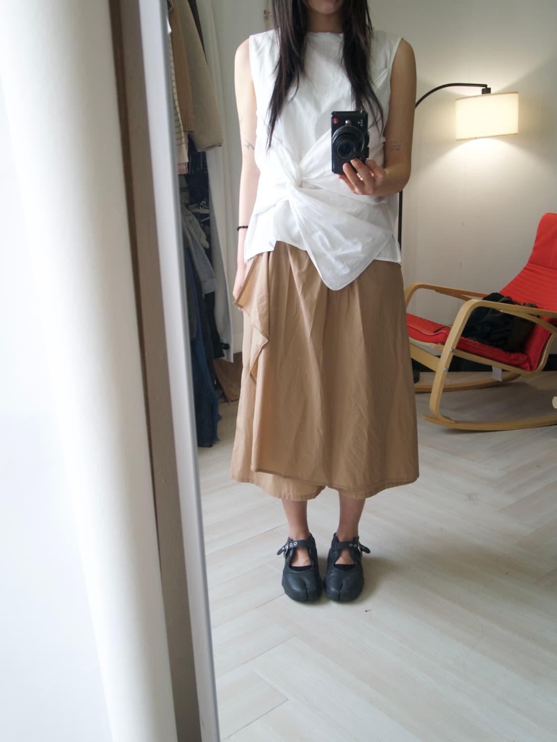 drape skirt pants 상품이미지2