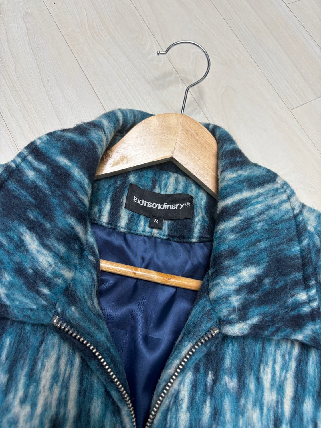 엑스트라오디너리 패턴브러쉬드 자켓M 상품이미지3