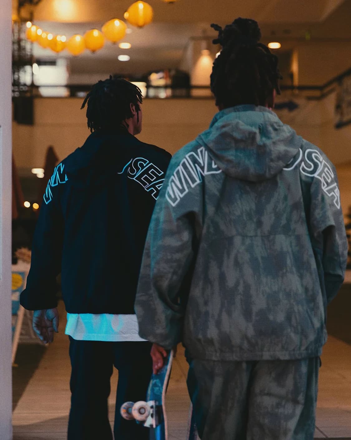 Wind and sea big logo shell parka 상품이미지1