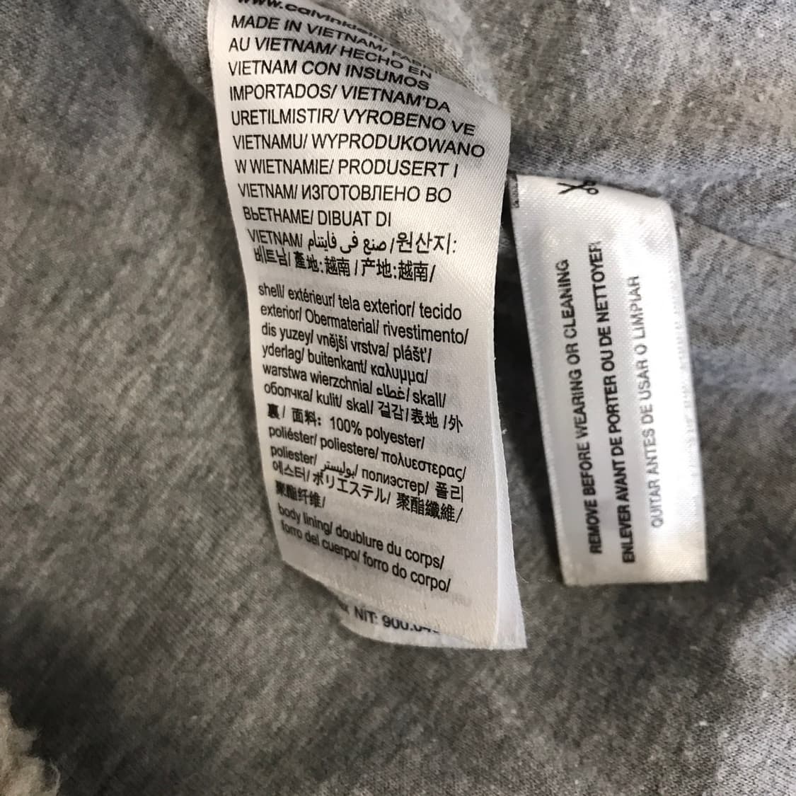 캘빈클라인 CK 쉐르파 양털후리스 [XS] 상품이미지6