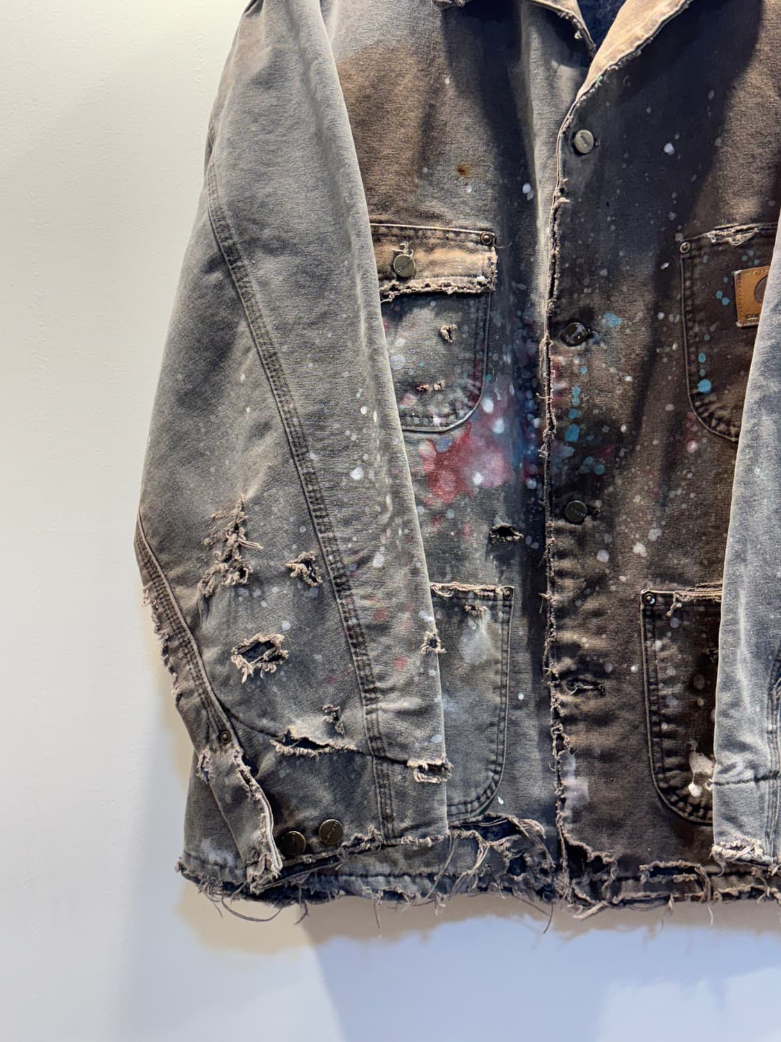 Carhartt Hard Faded Trash Painter Jacket 상품이미지4