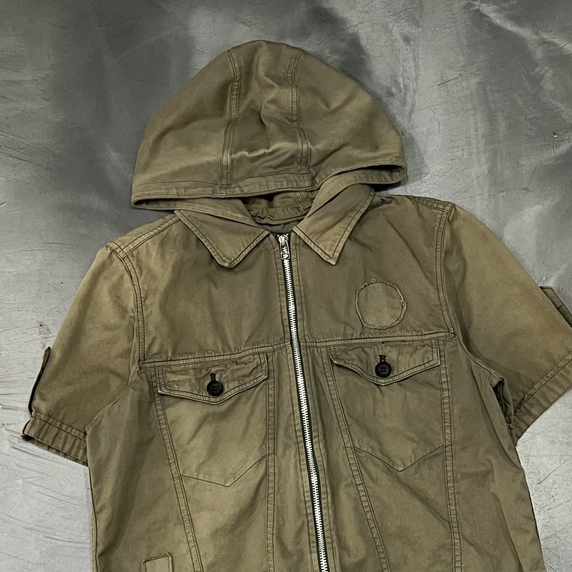  ships밀리터리 하프 후드 셔츠 자켓 y16284 상품이미지3