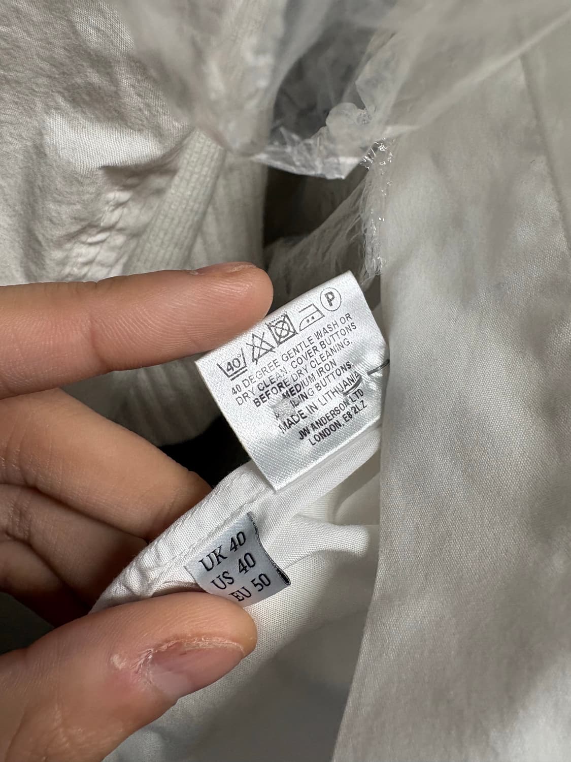 Jw anderson 화이트 셔츠  상품이미지2