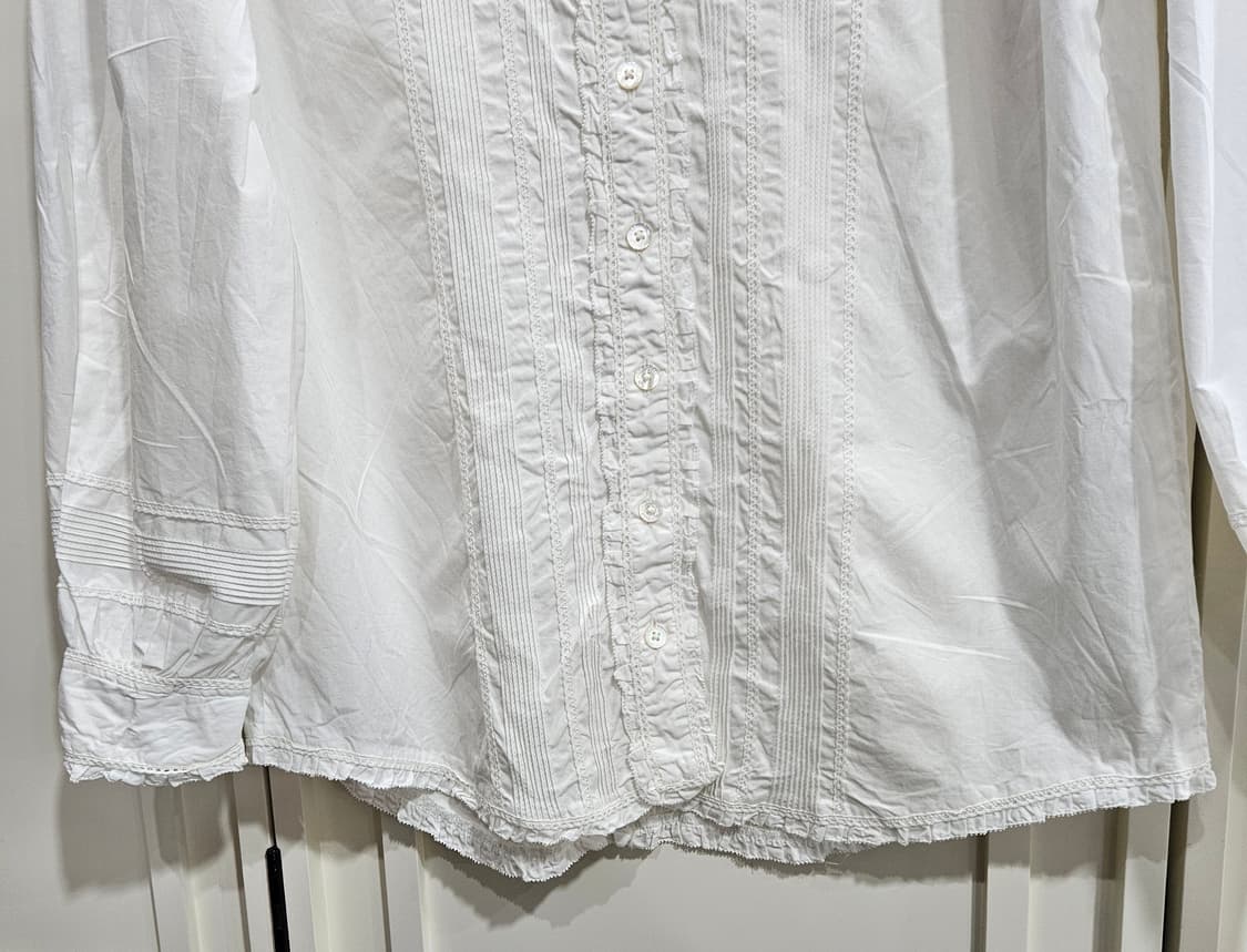 Pink House(핑크하우스) 코튼 프릴 블라우스 상품이미지4